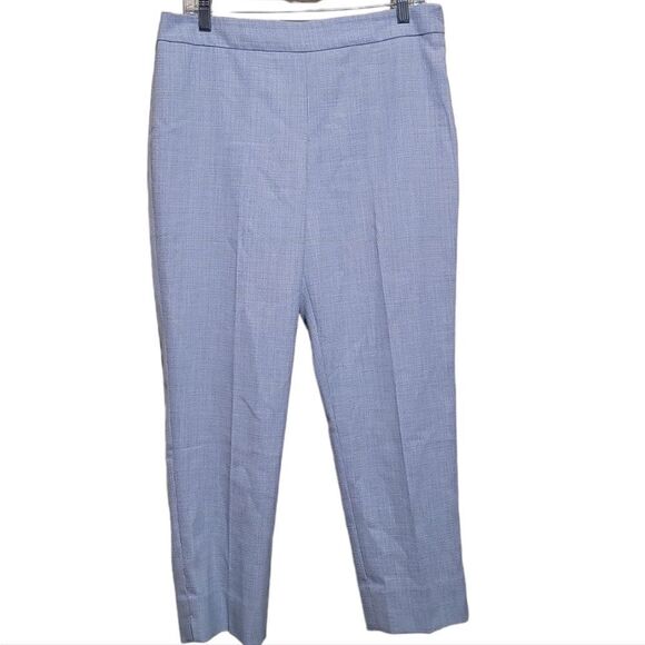 Talbots Light Bue Cropped Pants Sz 10P - Picture 5 of 8